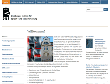 Tablet Screenshot of diss-duisburg.de